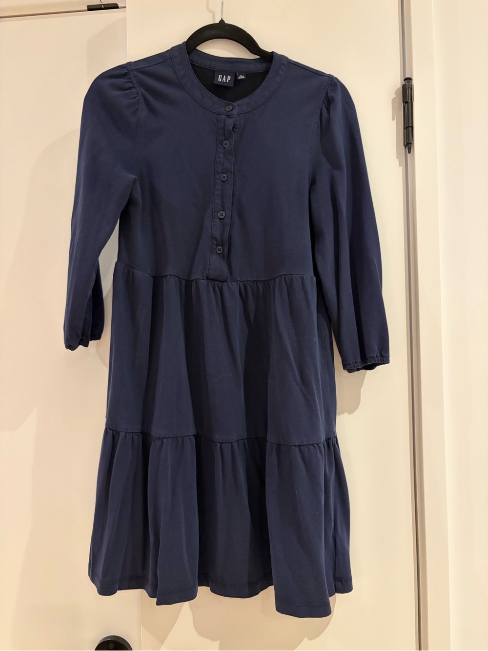 GAP Women’s Navy Tiered Dress